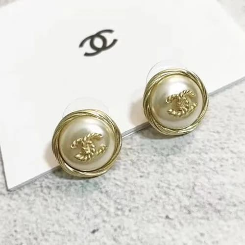 CHANEL Yellow Gold Earring - 샤넬 여성용 18k도금 옐로우 골… - 1