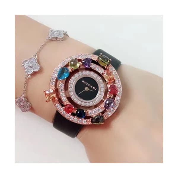 BVLGARY LADIES QUARTZ Bvl0001 - 불가리 레이디스 쿼츠, 블랙 - 1