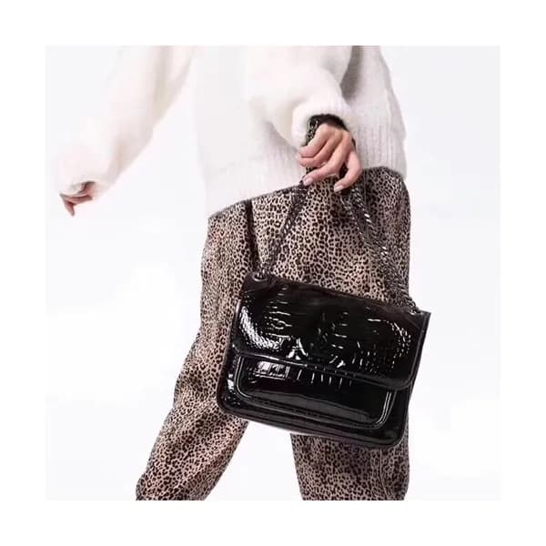 Saint Laurent Women Niki Medium Chain Shoulder Bag… - 1