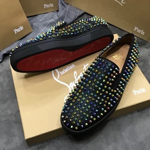 CHIRSTIAN LOUBUTIN 2018 LEATHER LOAFER - 크리스챤 루부탱… - 1