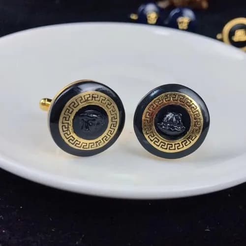 VERSACE MENS YELLOW GOLD CUFFS - 베르사체 남성용 1… - 1
