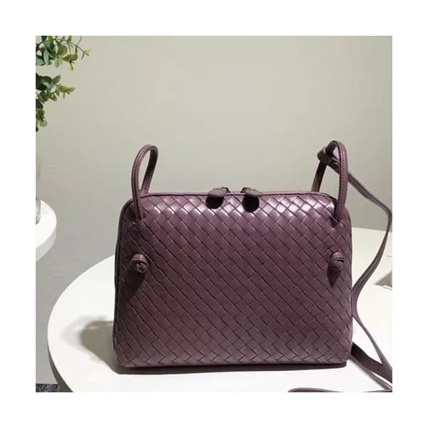 Bottega Veneta Leather Purple Women Cross Bag,24cm… - 1