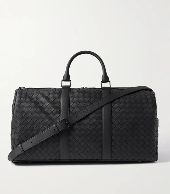 보테가 베네타 남성 인트레치아토 더플 백 - Bottega veneta Mens Intre…
