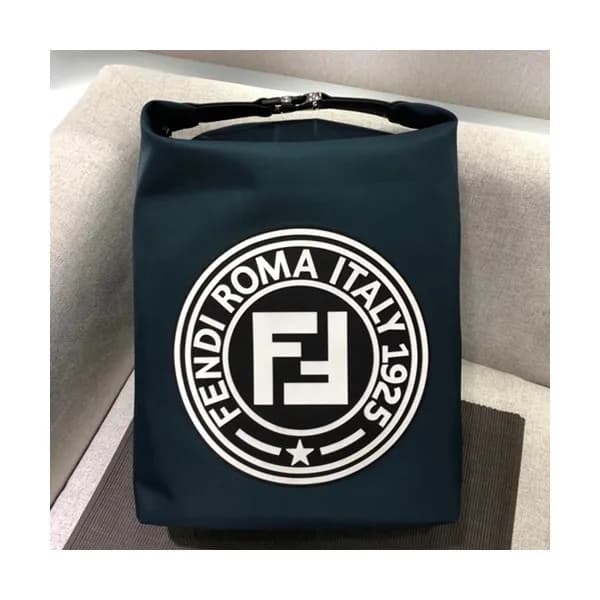 Fendi 2018 Leather & Nylon Back Pack ,38CM - 펜디 20… - 1