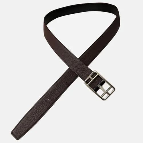 Hermes 2019 Mens Classic Both-sides Leather Belt -…