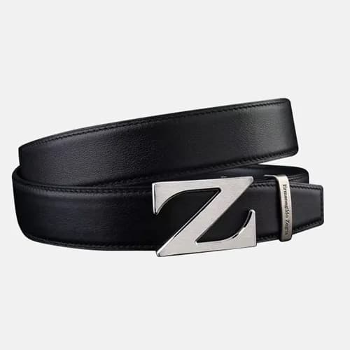 Ermenegildo Zegna 2019 Mens Business Leather Belt … - 1