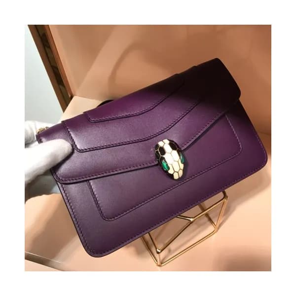 Bvlgari Serpenti Forever Chain Shoulder Bag,22CM -… - 1