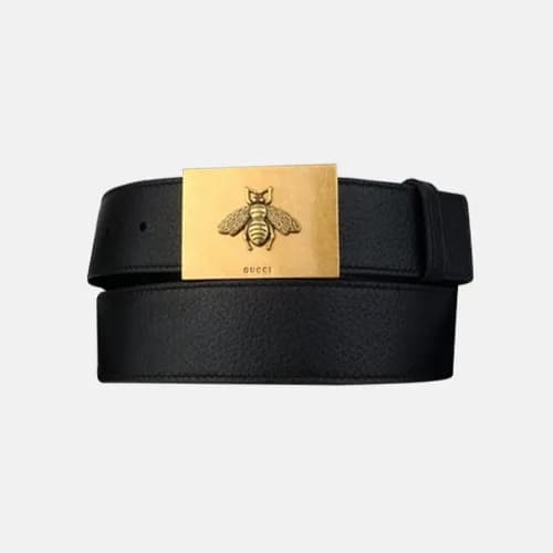 Gucci 2019 Mens Box Honeybee Steel Buckle Leather… - 1