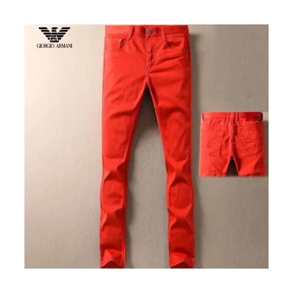 Armani 2018 Mens Logo Slim Fit Denim Pants - 알마니 남… - 1