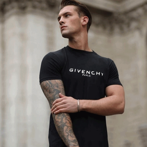 Givenchy 2019 Mm/Wm Distressed Vintage Logo Cotton… - 1