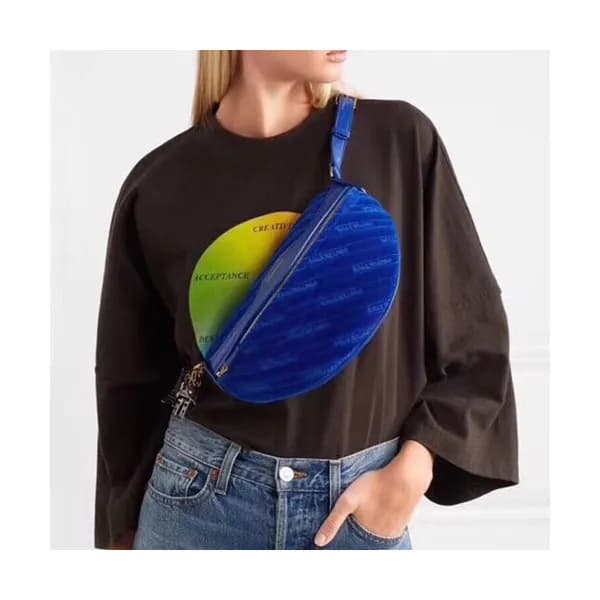 Balenciaga 2019 Velvet Belt Bag ,27CM - 발렌시아가 2019… - 1