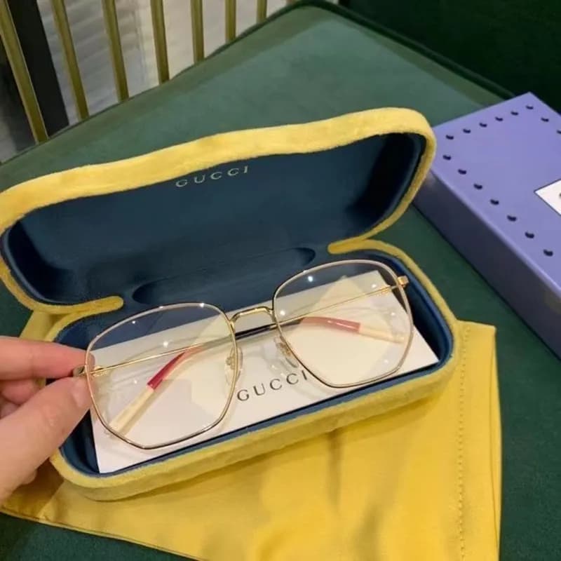 Gucci 2023 Mm/Wm Retro Logo Frame Glasses - 구찌 남자 … - 1