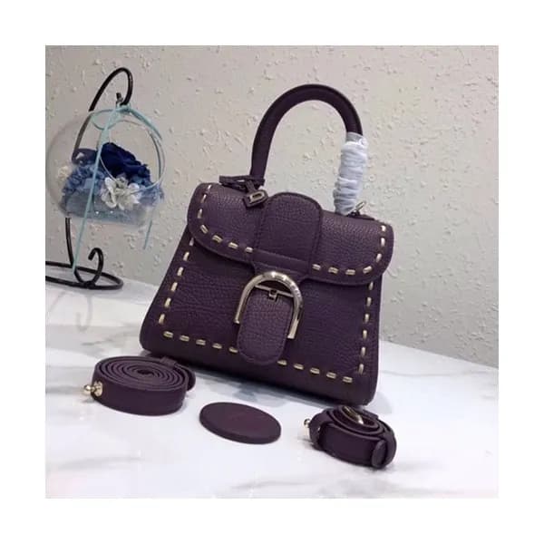 Delvaux 2019 Brillant Leather Tote Shoulder Bag,20… - 1