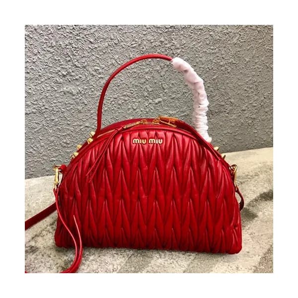 MiuMiu 2019 Matelasse Tote Shoulder Cross Bag,32cm… - 1