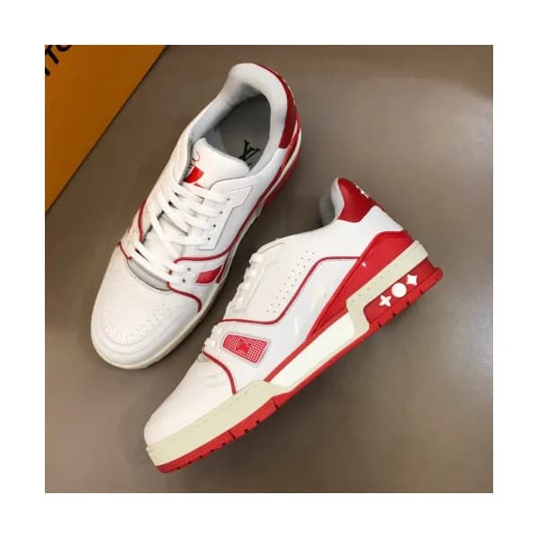 [매장판]Louis vuitton 2019 Mens Retro Lambskin Sneake… - 1
