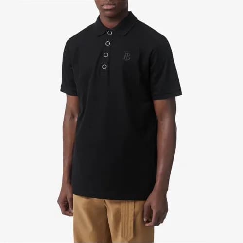 [매장판]Burberry 2019 Mens Logo Polo Cotton Short Sle… - 1