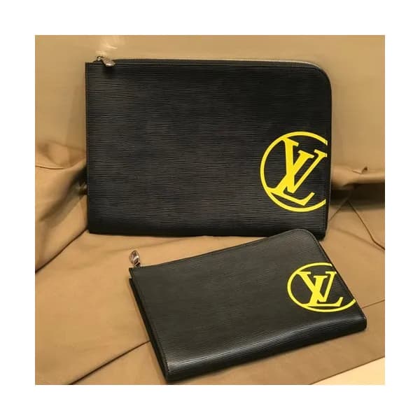 Louis Vuitton 2019 Pochette Jour Epi Leather Clutc… - 1