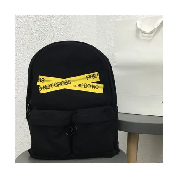 Off White 2019 Canvas Back Pack,47cm - 오프화이트 2019 … - 1