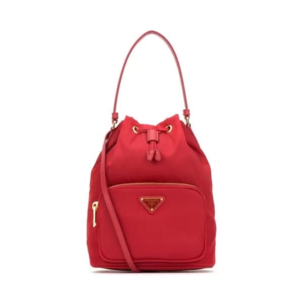 Prada 2019 Women Nylon Bucket Tote Shoulder Bag ,2… - 1