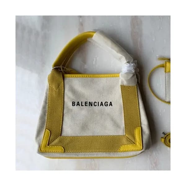 Balenciaga 2019 Canvas Tote Shoulder Bag,24CM - 발렌… - 1