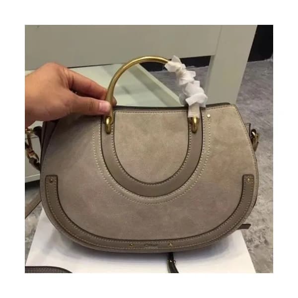 Chole 2019 Pixi Leather Tote Shoulder Bag, 29cm - … - 1
