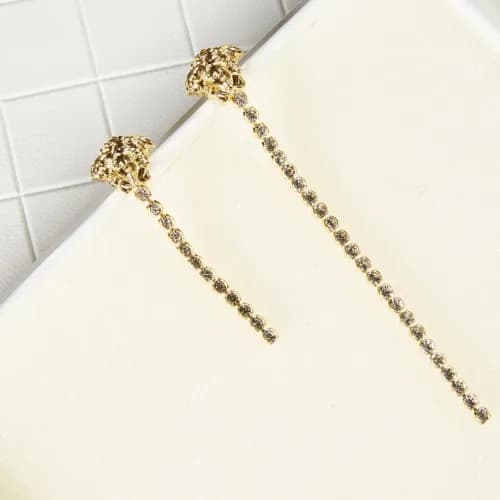 Versace Earring -베르사체 이어링 Ver0009.(옐로우 골드) - 1