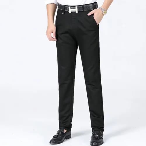 Armani 2019 Mens Slim Fit Cotton Suit Pants - 알마니 … - 1