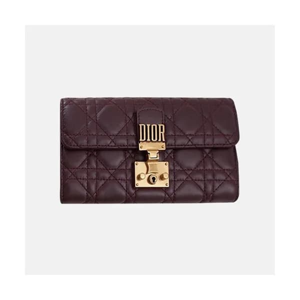 Dior 2019 Addict Ladies Leather Wallet,19cm - 디올 2… - 1