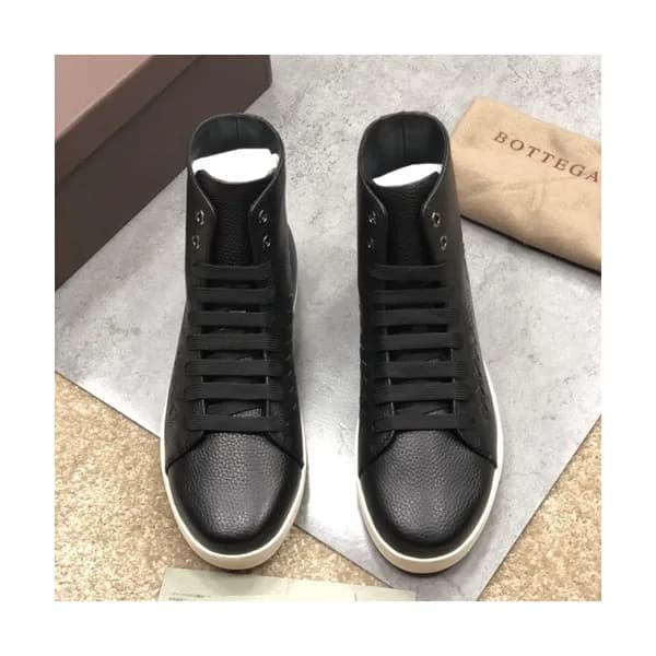 Bottega Veneta 2019 Mens Leather Sneakers - 보테가베네타… - 1