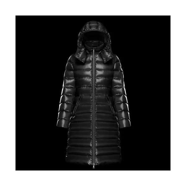 Moncler 2019 Womens Patch Logo Modern Long Down Pa… - 1
