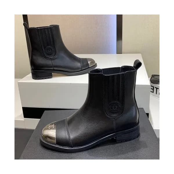 Chanel 2019 Ladies Leather Boots - 샤넬 2019 여성용 레더 … - 1