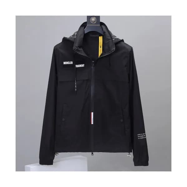 Moncler 2019 Mens Logo Casual Zip-up Jacket - 몽클레어… - 1