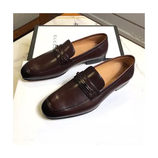Gucci 2019 Mens Leather Shoes - 구찌 2019 남성용 레더 슈즈,… - 1