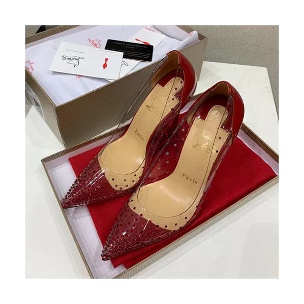 Christian Loubutin 2019 Ladies PVC High Heel - 크리스… - 1