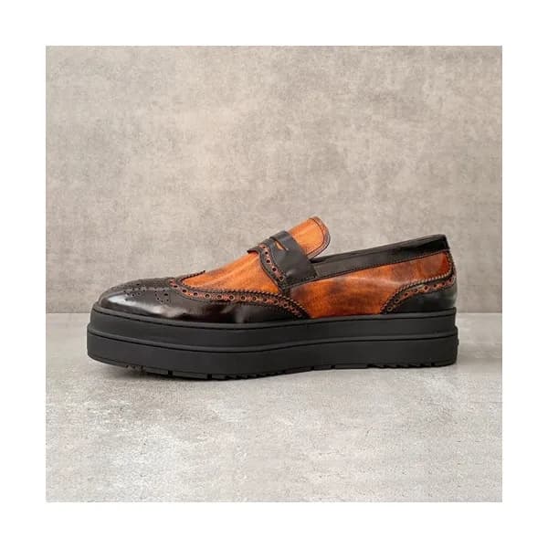 Prada 2019 Mens Leather Shoes - 프라다 2019 남성용 레더 슈즈… - 1