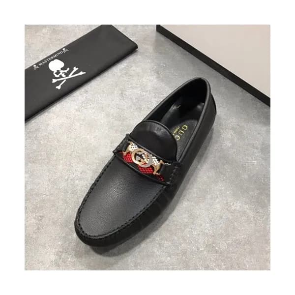 Gucci 2019 Mens Leather Loafer - 구찌 2019 남성용 레더 로퍼… - 1