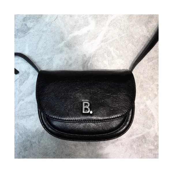 Balenciaga 2019 Leather Shoulder Bag,16.5CM - 발렌시아… - 1