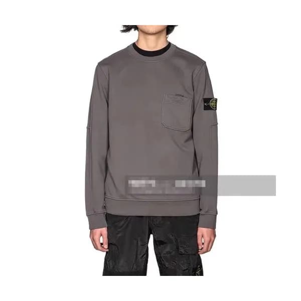 Stone Island 2019 Mens Light Reflection Logo Cotto… - 1