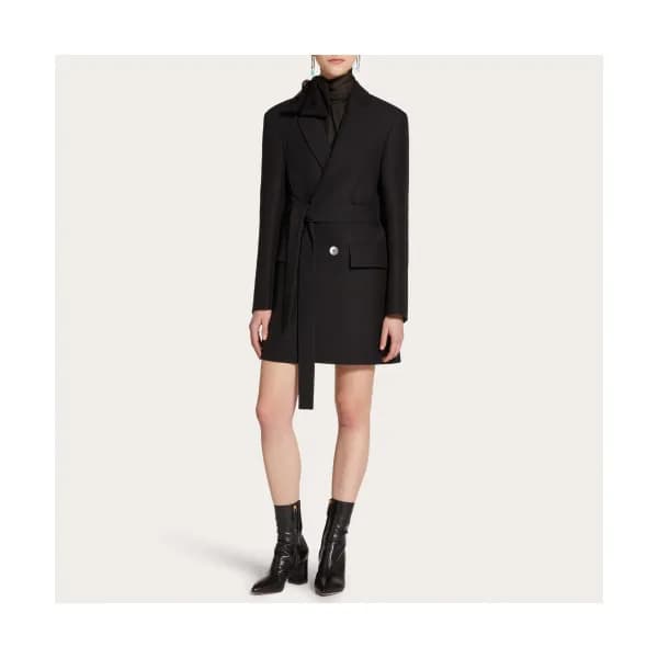 Valentino 2019 Womens Logo Wool Suit Jacket - 발렌티노… - 1