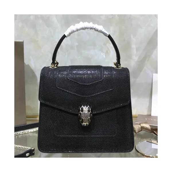 Bvlgari 2019 Serpenti Chain Tote Shoulder Bag,18CM… - 1