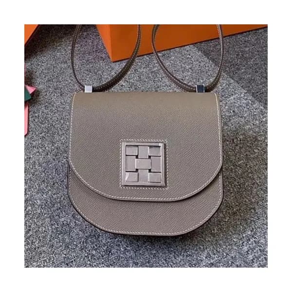 Hermes 2019 Mosaic Epsom Leather Mini Shoulder Bag… - 1