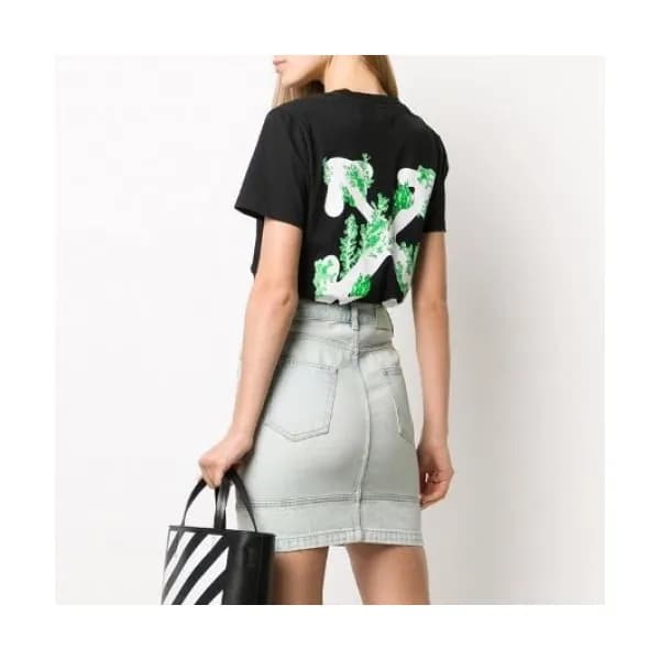 [오프화이트]Off-white 2020 Womens Printing Logo Crew - … - 1