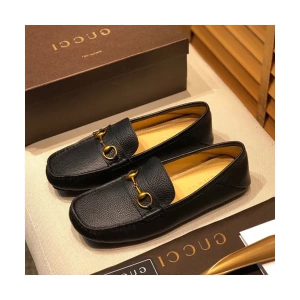 Gucci 2019 Mens Leather Loafer - 구찌 2019 남성용 레더 로퍼… - 1