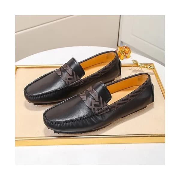 Fendi 2020 Mens Leather Loafer - 펜디 2020 남성용 레더 로퍼… - 1