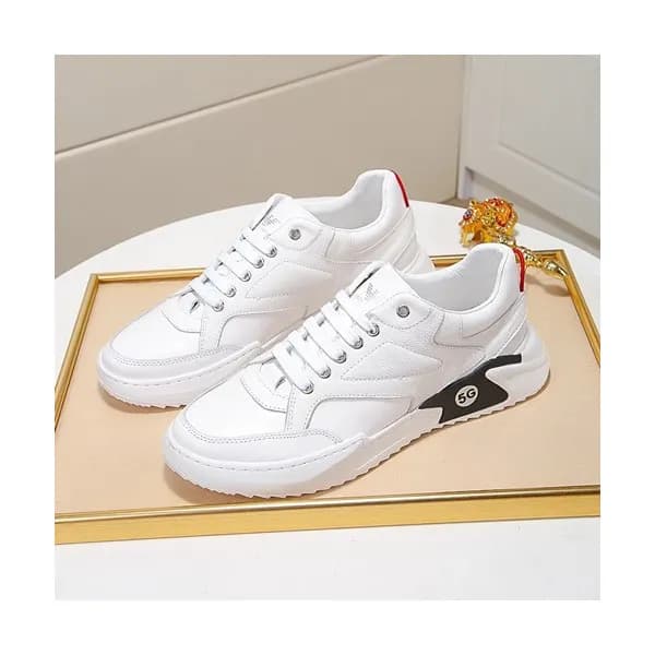 Armani 2020 Mens Leather Sneakers - 알마니 2020 남성용 … - 1