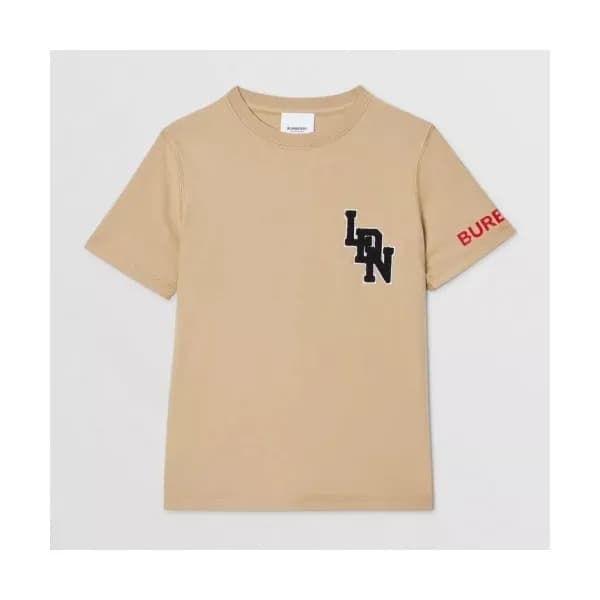[버버리]Burberry 2020 Mens Logo Cotton Crew-neck Shor… - 1