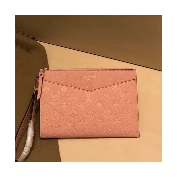 Louis Vuitton 2020 Melanie Pochette Leather Clutch… - 1