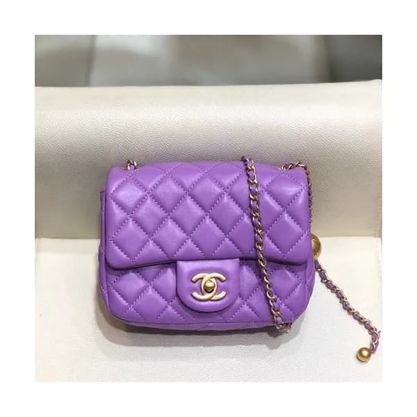 Chanel 2020 Leather Chain Cross Bag,18CM - 샤넬 2020… - 1