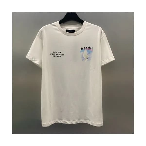 Amiri 2020 Mm/Wm Logo Cotton Short Sleeved Tshirts… - 1