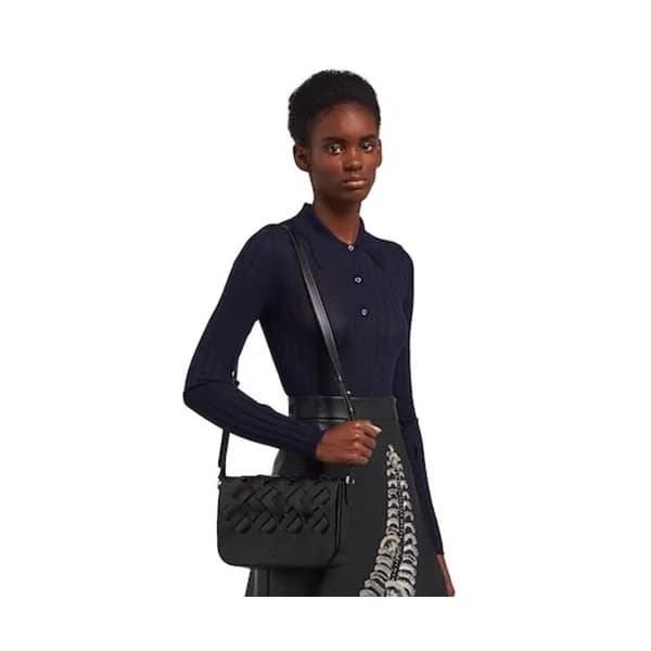 Prada 2020 Women Leather Shoulder Bag ,24CM - 프라다 … - 1